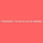 Obiectivele. Ce sunt și cum le stabilești