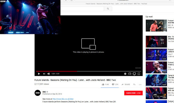 Vizionarea videoclipurilor YouTube într-o fereastră Chrome separată…